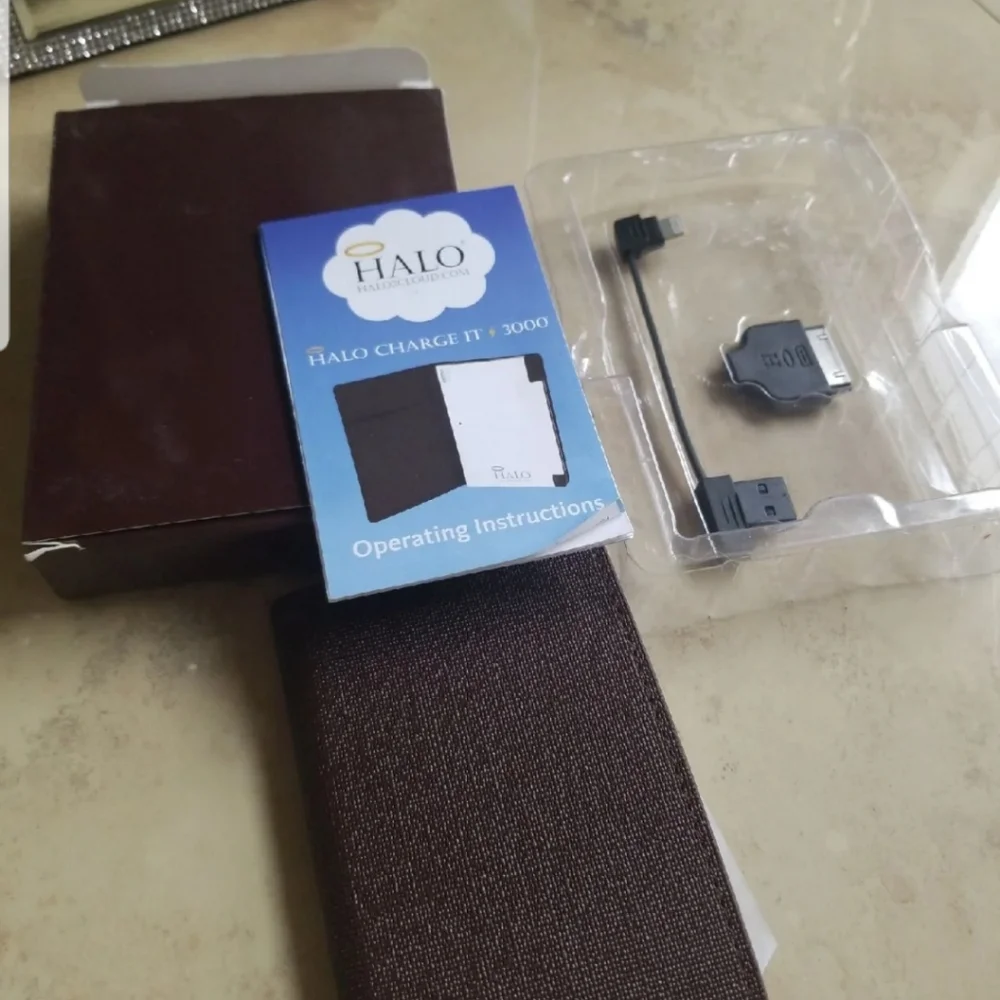halo 3 portable charger nwt